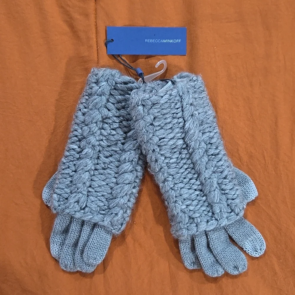 Rebecca Minkoff Cable Knit Gloves